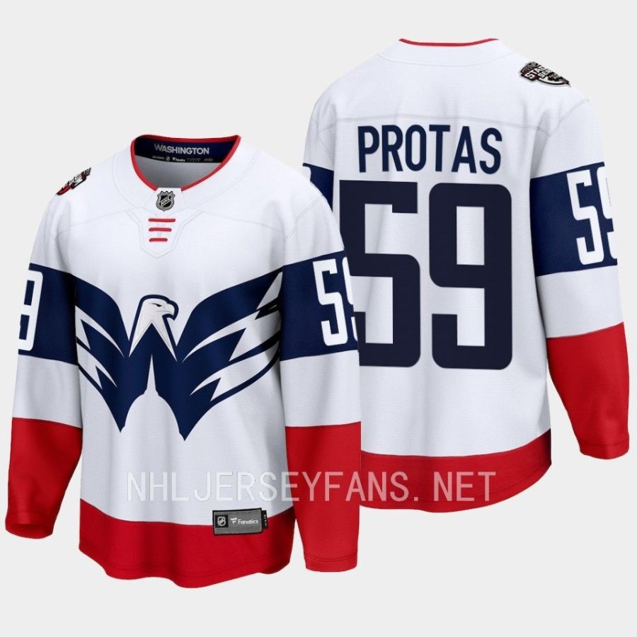 Aliaksei Protas Washington Capitals 2023 NHL Stadium Series Breakaway ...