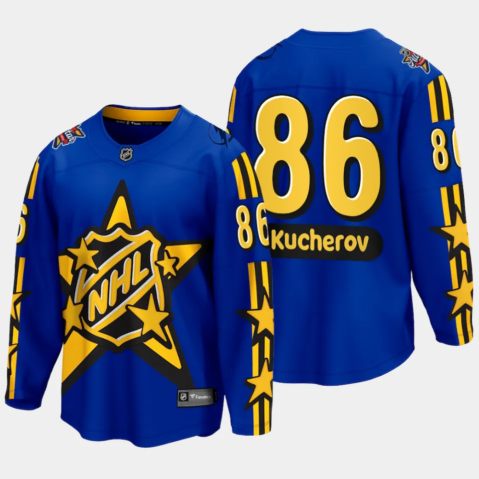Nikita Kucherov Tampa Bay Lightning 2024 NHL AllStar Game Breakaway